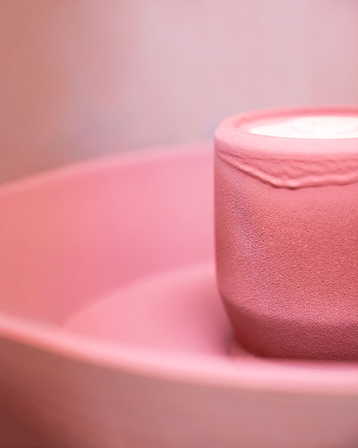 Pink Glaze Mug